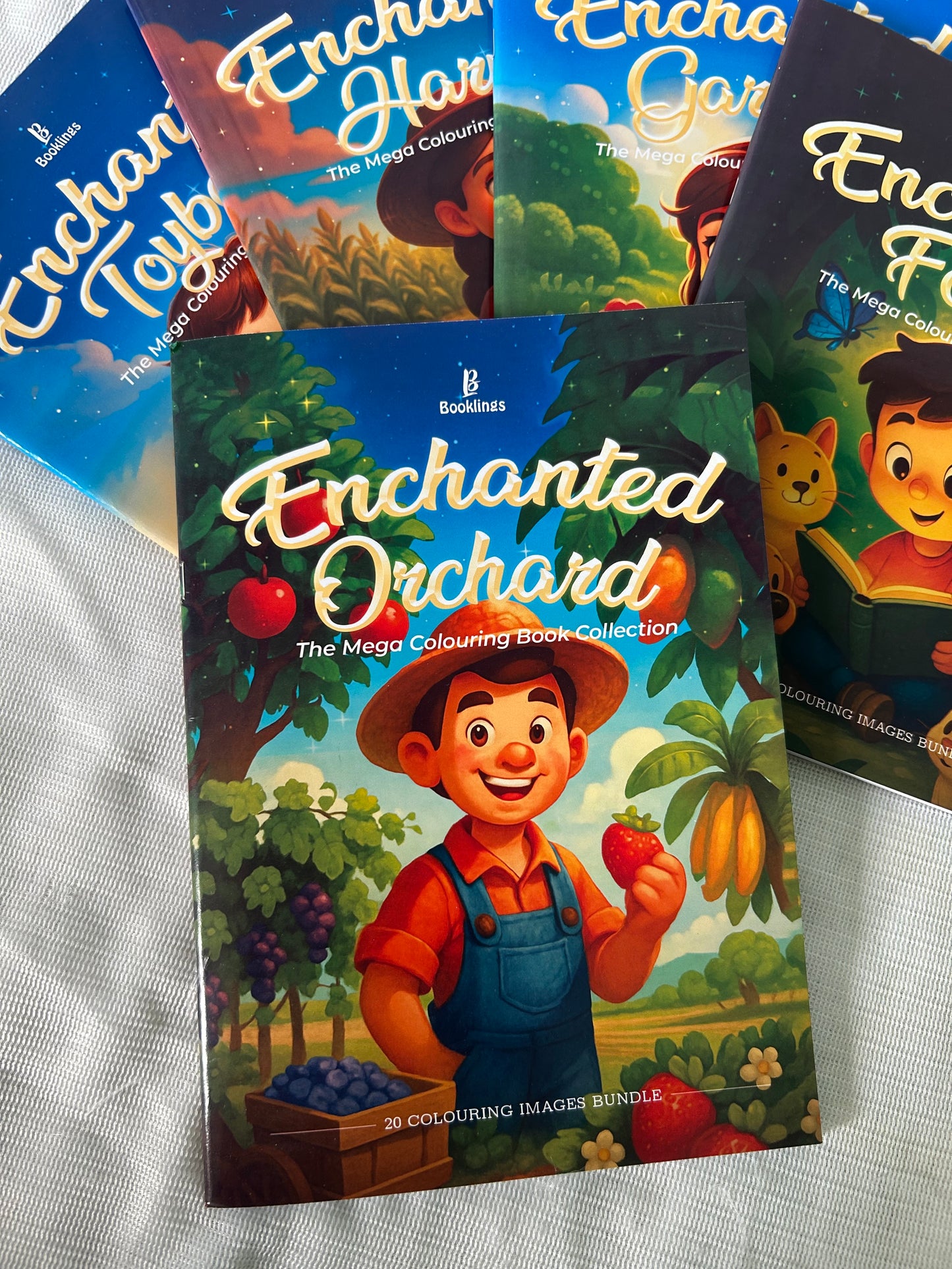Enchanted Orchard Colouring Book