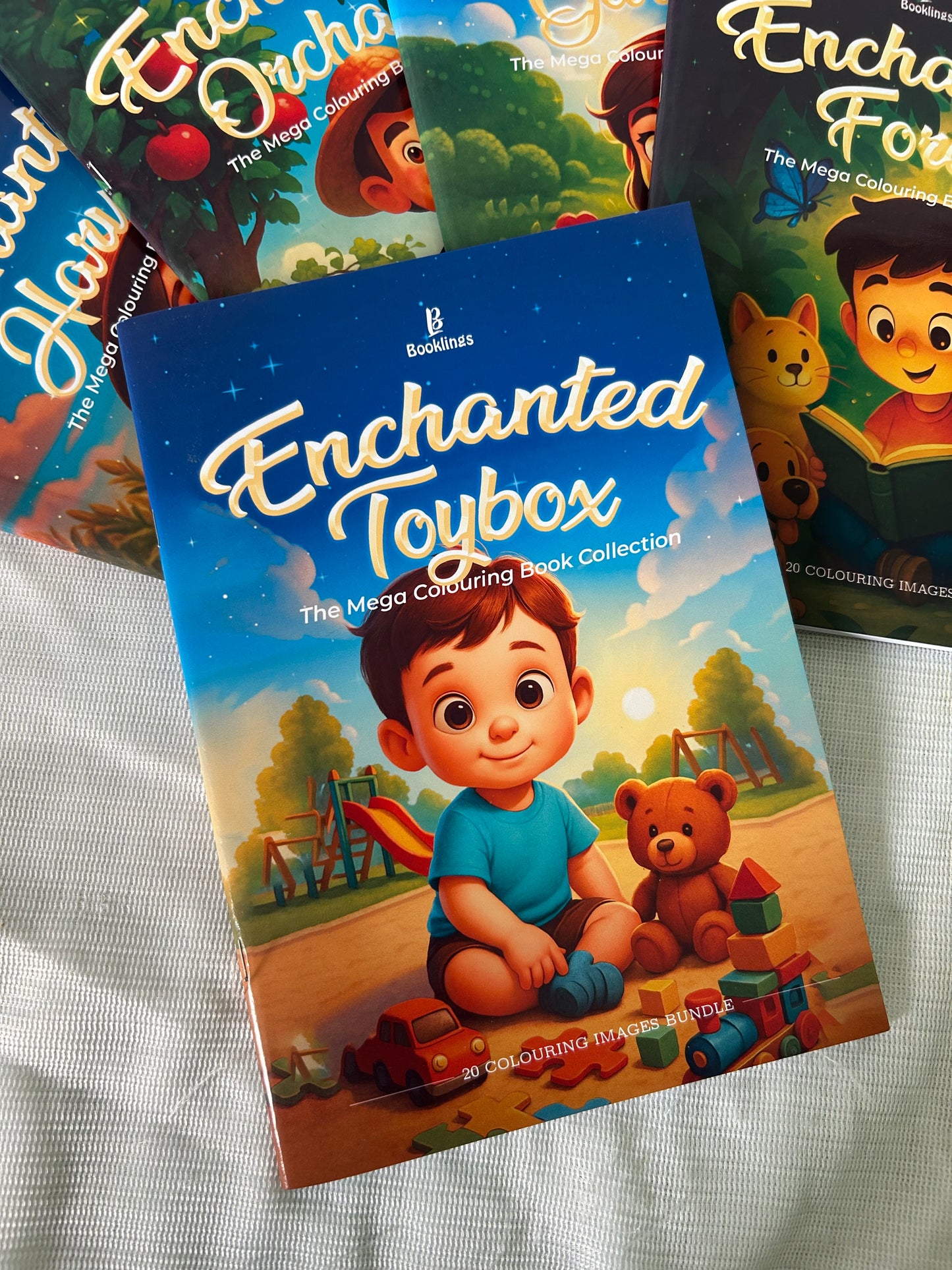 Enchanted Toybox Colouring Book
