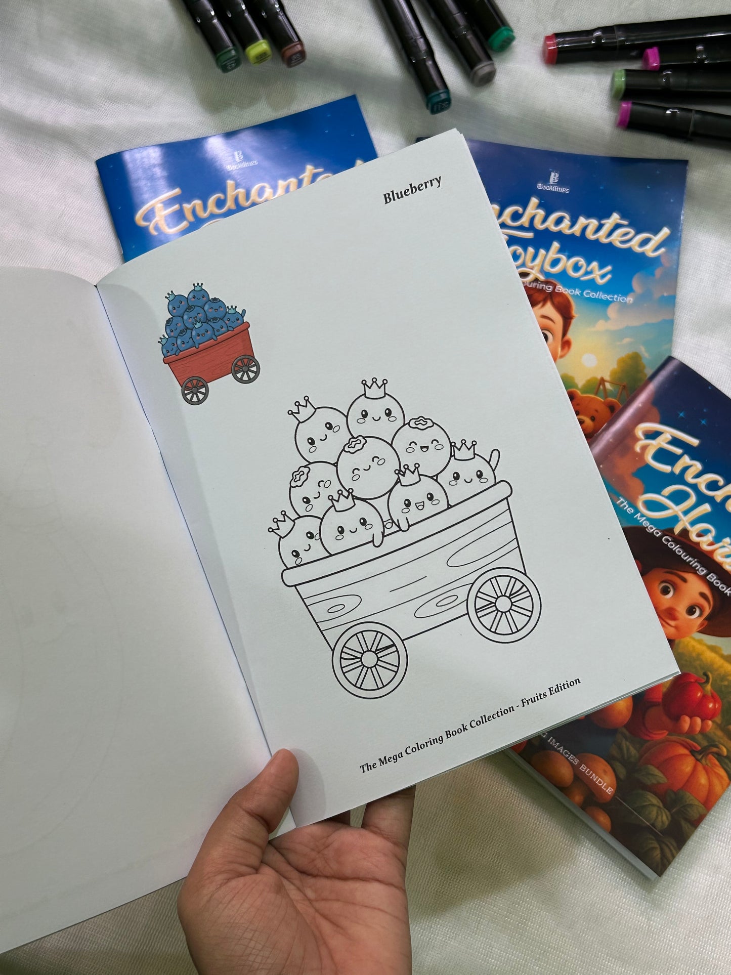 Enchanted Colouring Images Set of 3