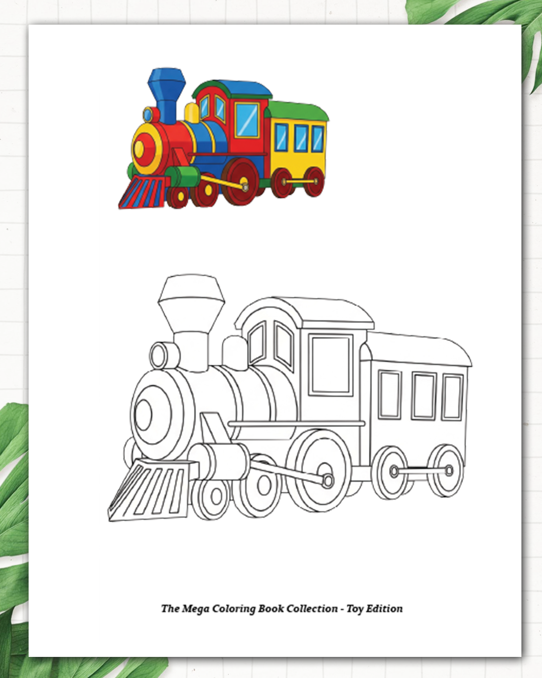 Enchanted Toybox Colouring Book