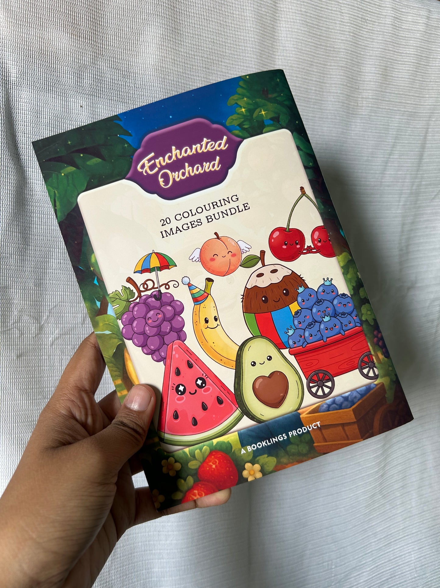 Enchanted Orchard Colouring Book