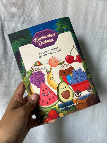 Enchanted Orchard Colouring Book