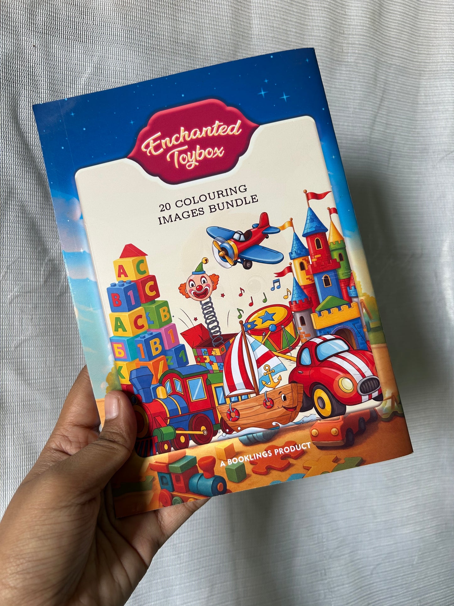 Enchanted Toybox Colouring Book