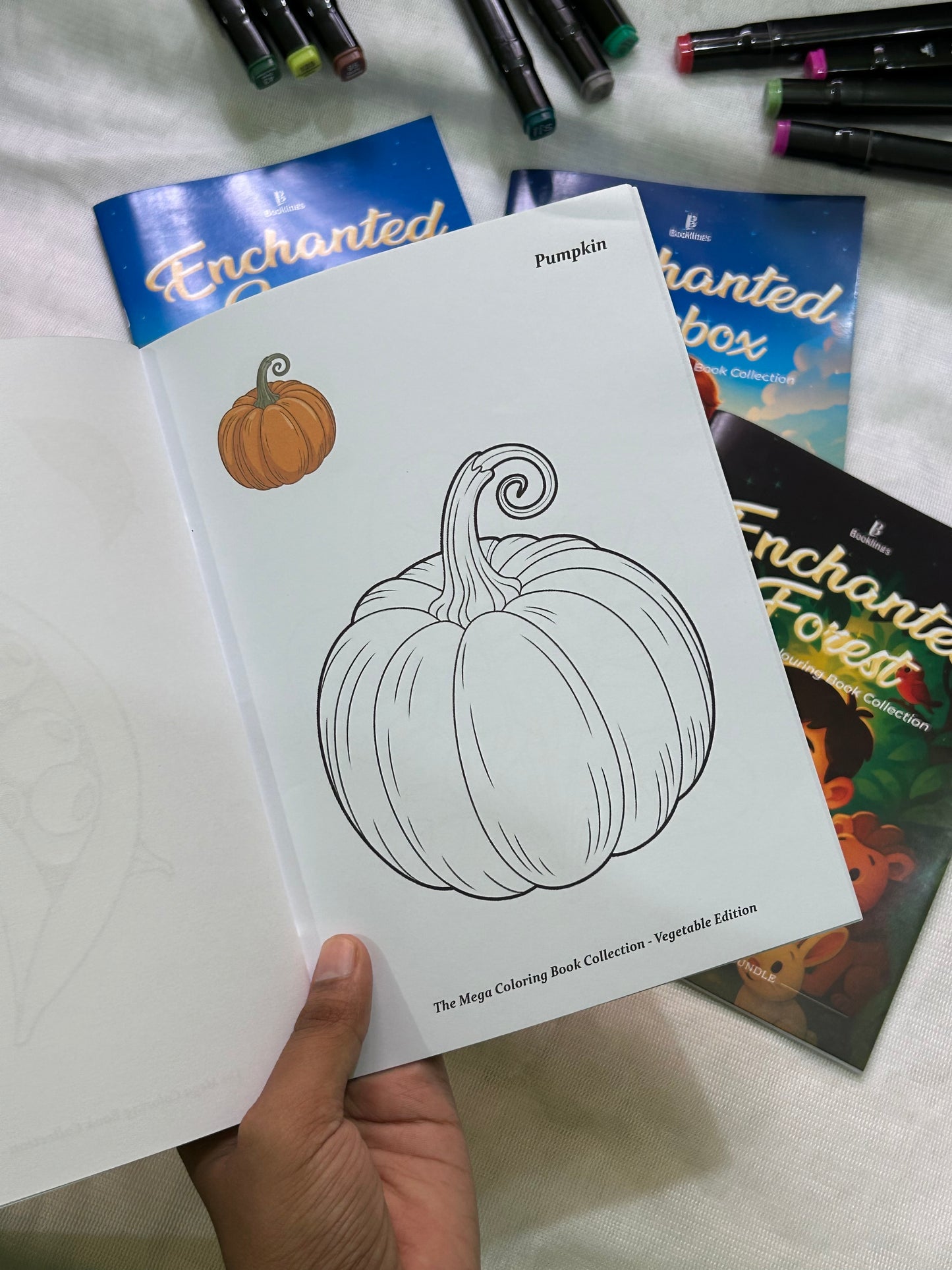 Enchanted Harvest Colouring Book