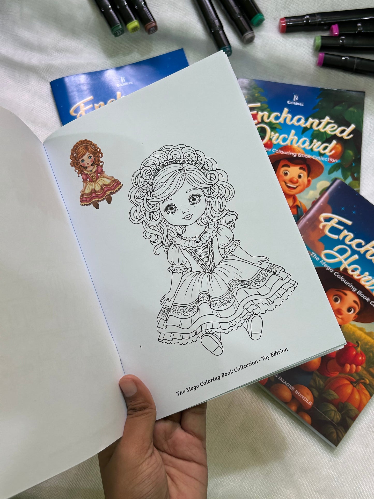 Enchanted Toybox Colouring Book