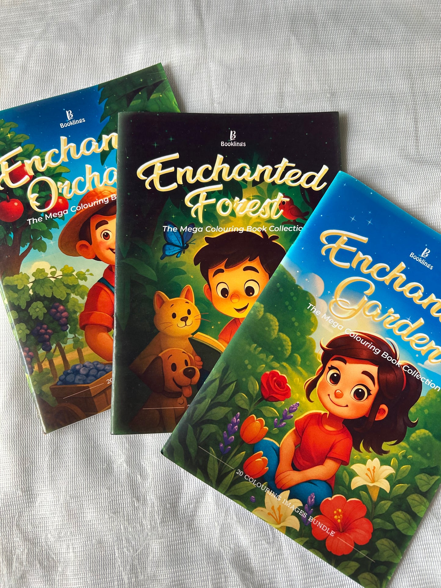 Enchanted Colouring Images Set of 3