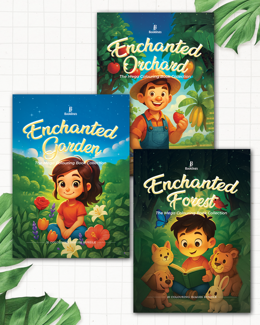 Enchanted Colouring Images Set of 3