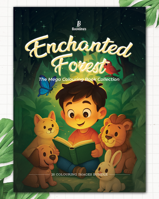 Enchanted Forest Colouring Book