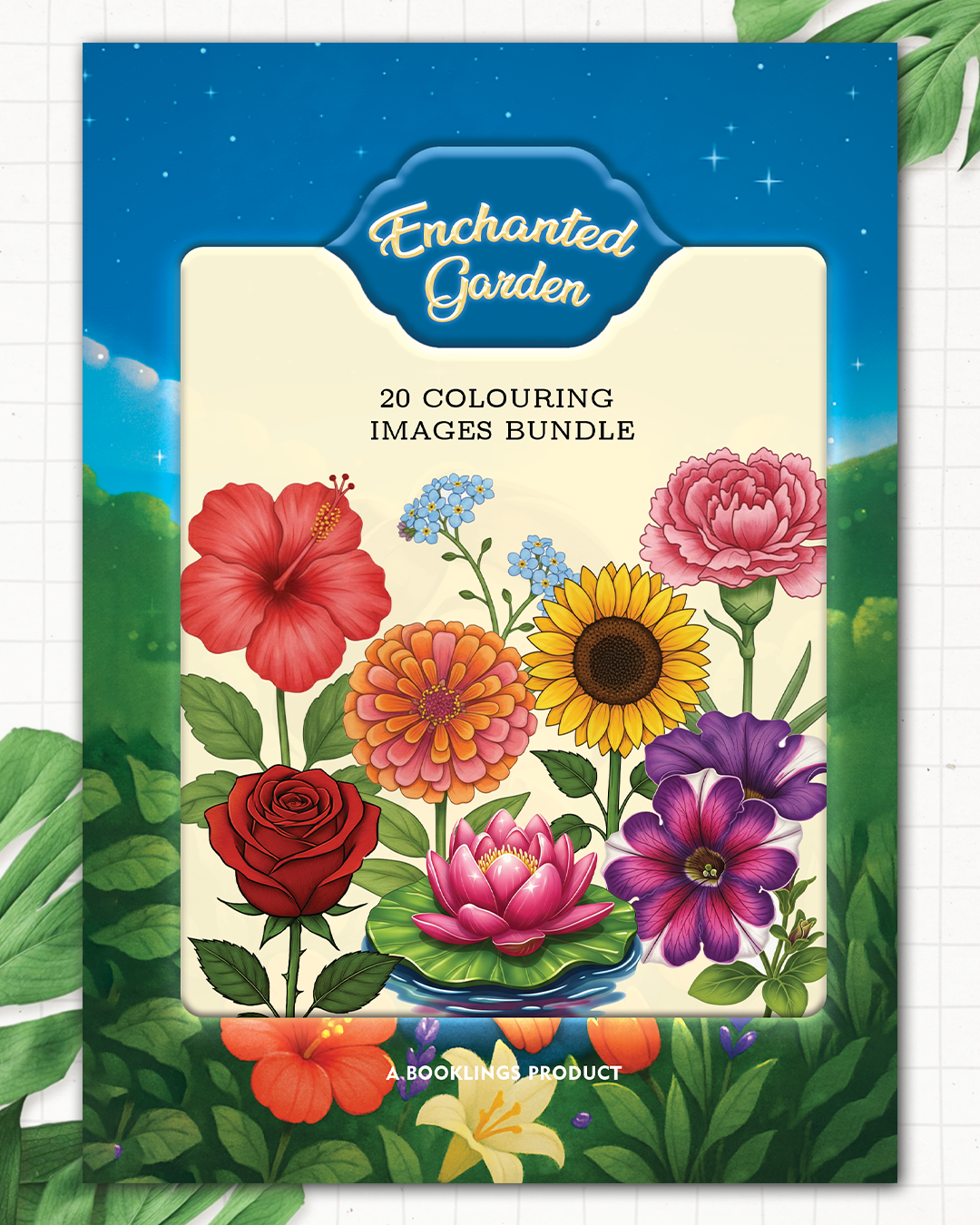 Enchanted Garden Colouring Book