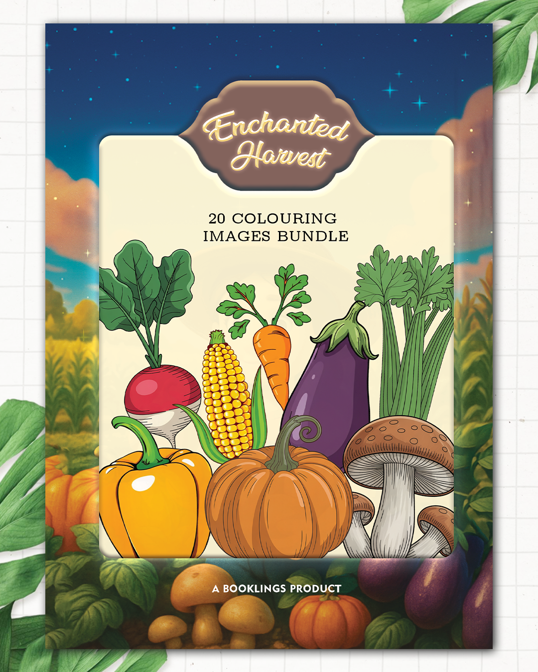Enchanted Harvest Colouring Book