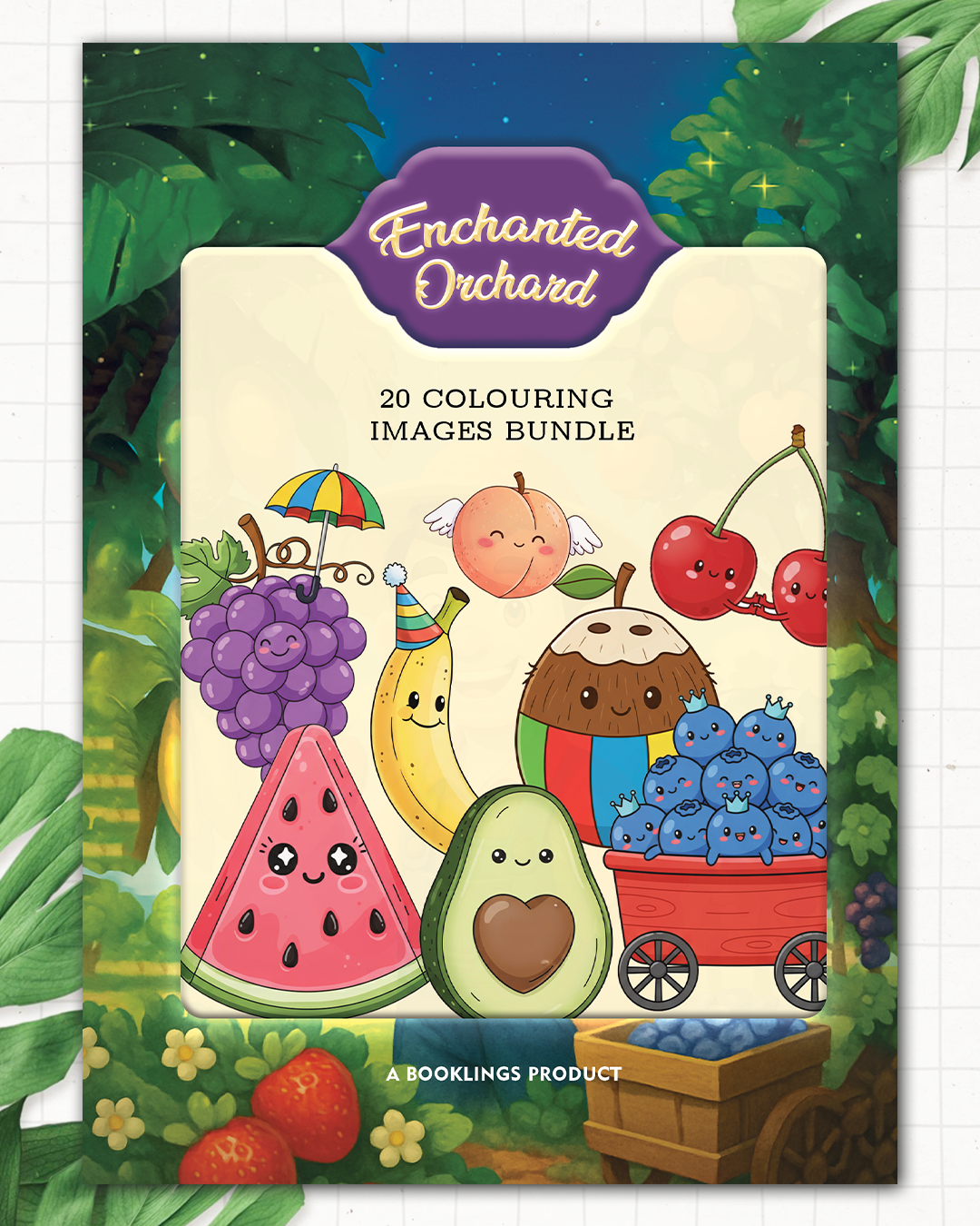 Enchanted Orchard Colouring Book