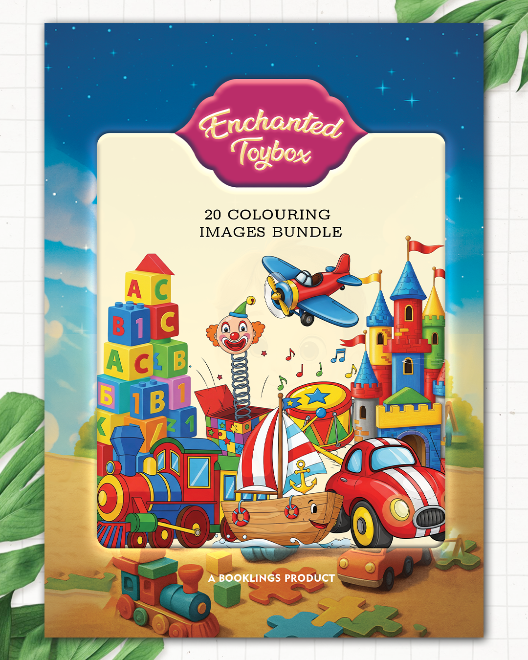 Enchanted Toybox Colouring Book
